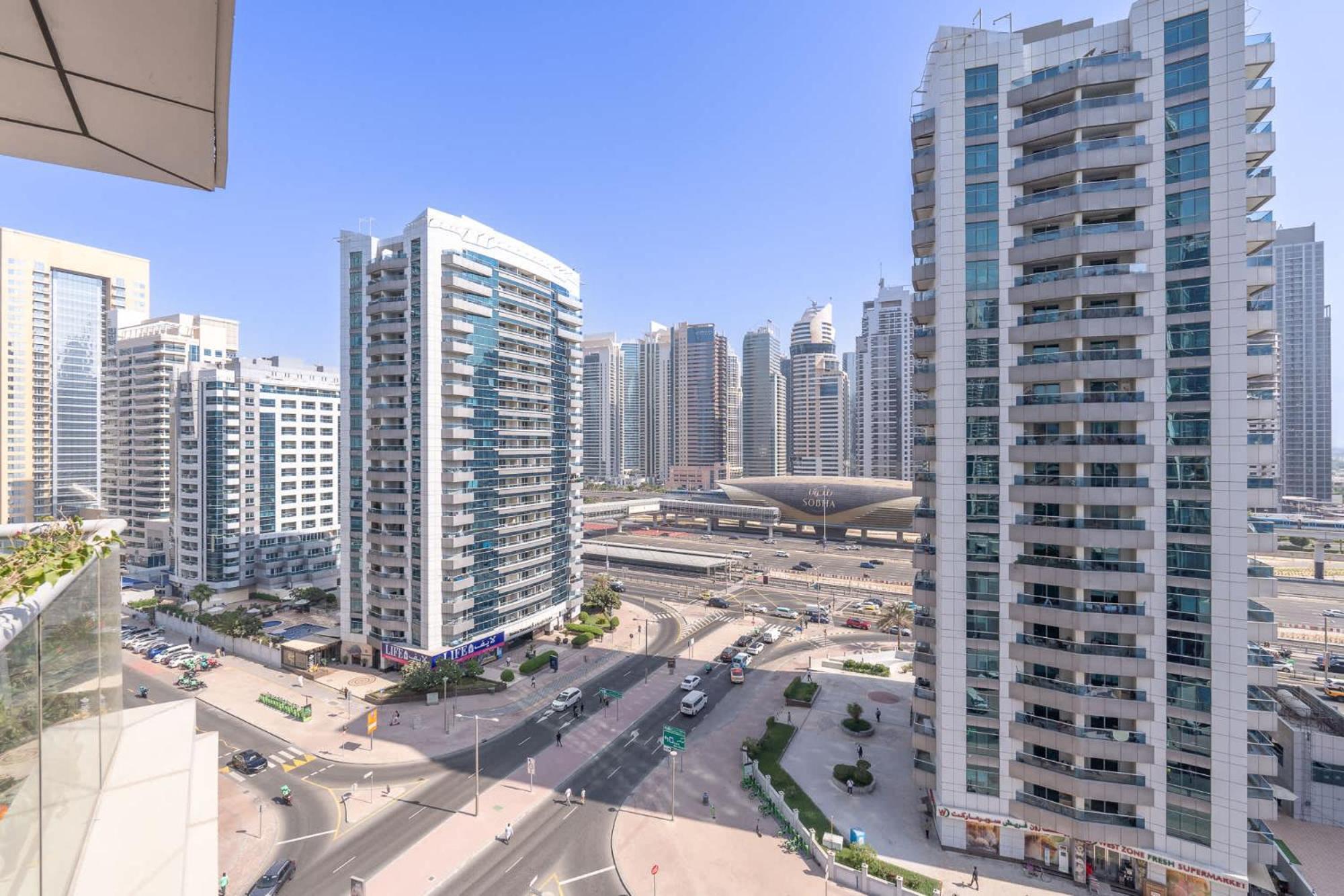 Serene 1-Bedroom Retreat In Dubai Marina 外观 照片