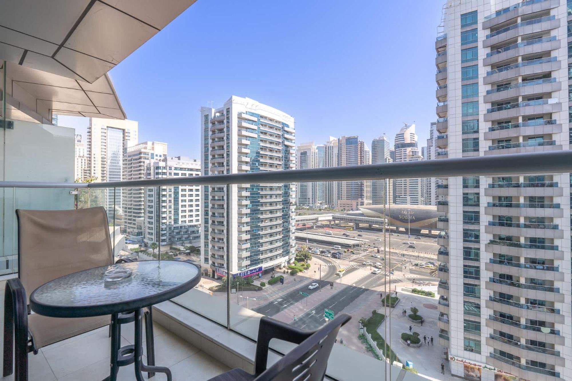 Serene 1-Bedroom Retreat In Dubai Marina 外观 照片