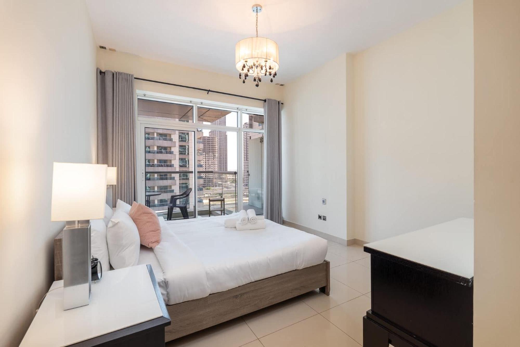 Serene 1-Bedroom Retreat In Dubai Marina 外观 照片