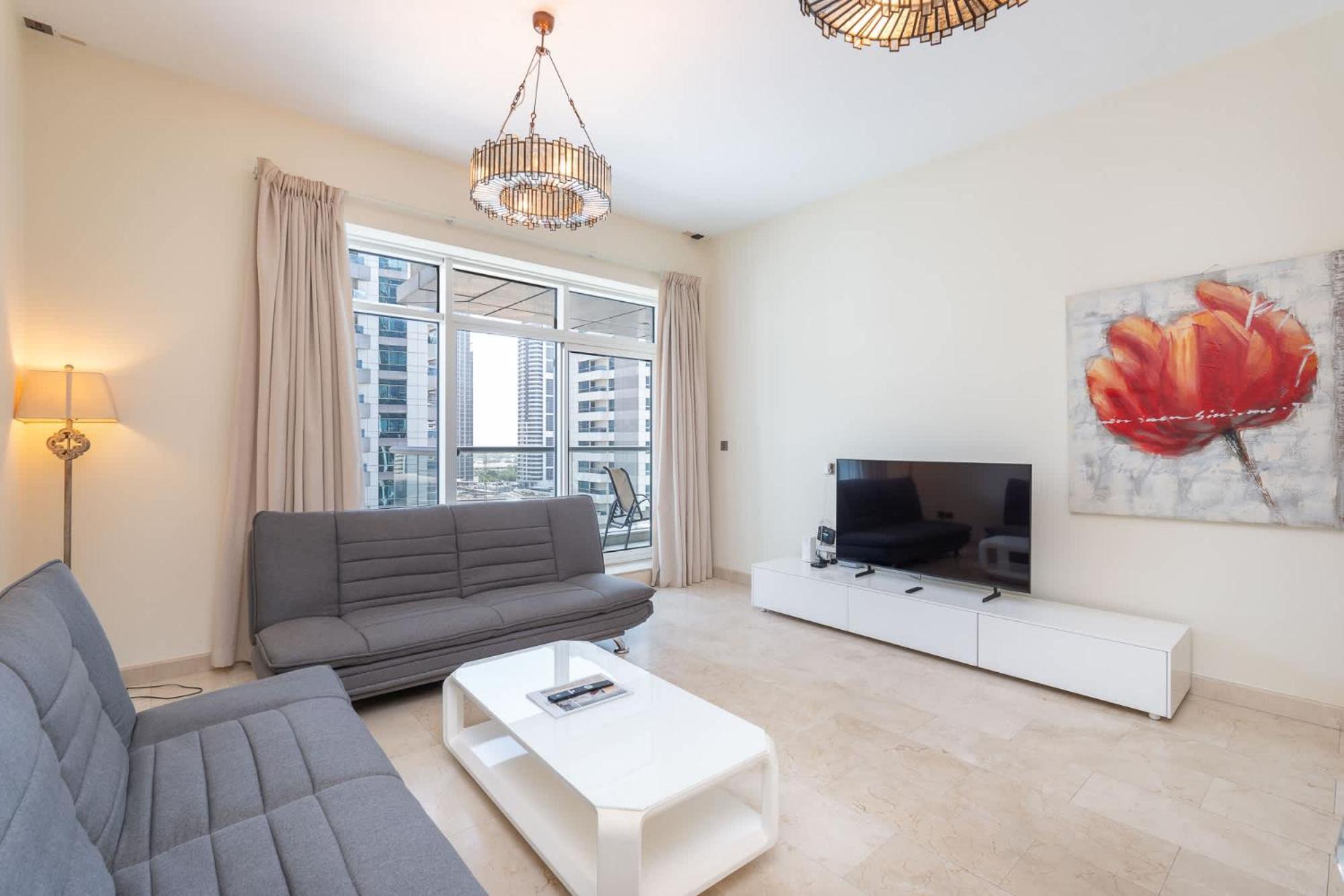 Serene 1-Bedroom Retreat In Dubai Marina 外观 照片